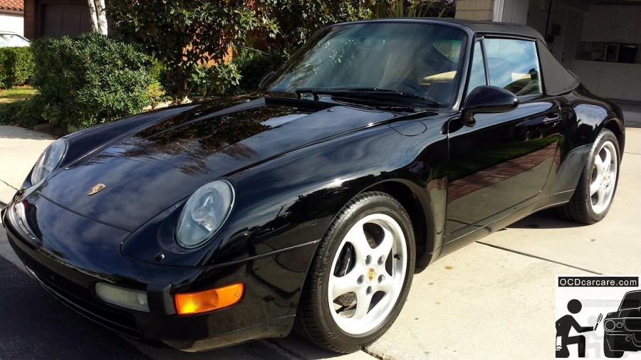 OCDCarCare - Detailing Pasadena Ca - 1995 Porsche Carrera - Driver 3-4 - CQuartz Finest