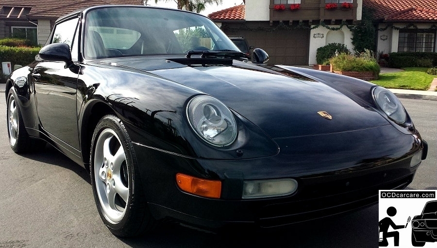 OCDCarCare.com - Detailing Pasadena Ca - 1995 Porsche Carrera - Passenger 3-4 - CQuartz FINEST