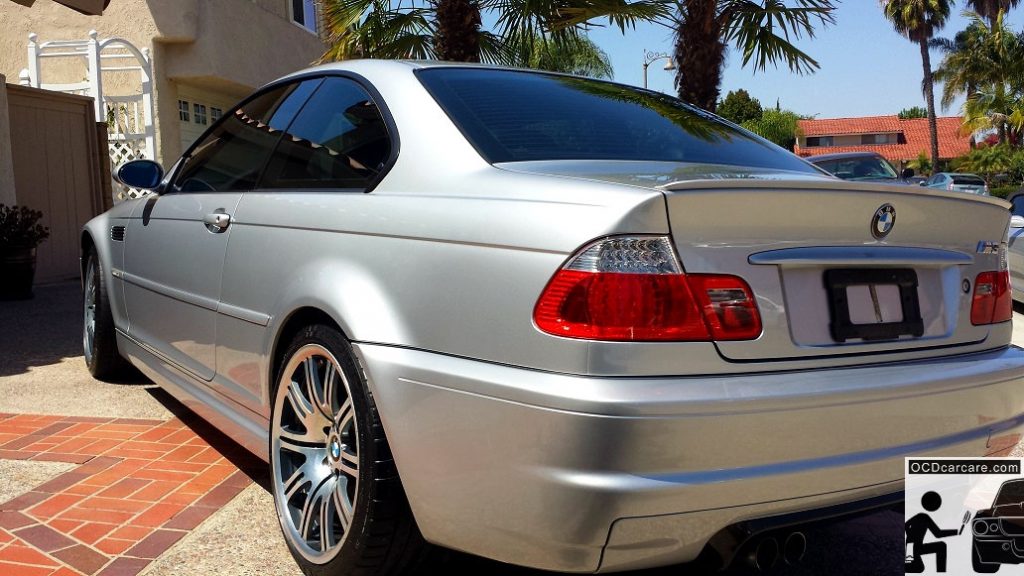 CQuartz FINEST made her hard to look at in direct sunlight! BMW E46 - Full Paint Correction Detail & Cquartz FINEST - Tail Gloss