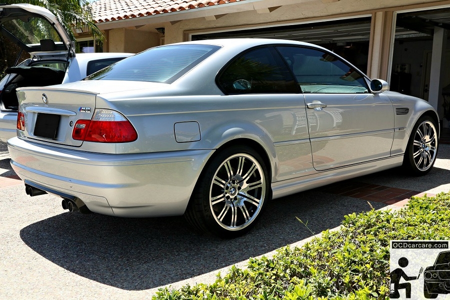 Is that glass or paint reflecting the neighborhood, I cant tell with CQuartz FINEST sometimes! BMW E46 - Full Paint Correction Detail & Cquartz FINEST Ceramic Protective Paint Coating - Passenger Gloss