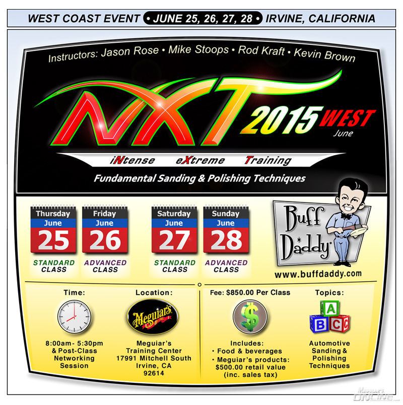 NXT Auto Detailing Training is the brain child of Kevin Brown of Buffdaddy.com