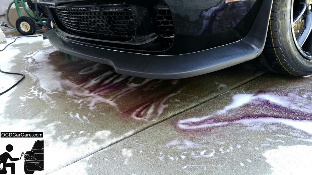 Challenger Hellcat CQuartz FInest Detailing in Los Angeles & Marina Del Ray - Ferrous Iron Removal by Iron X CarPro