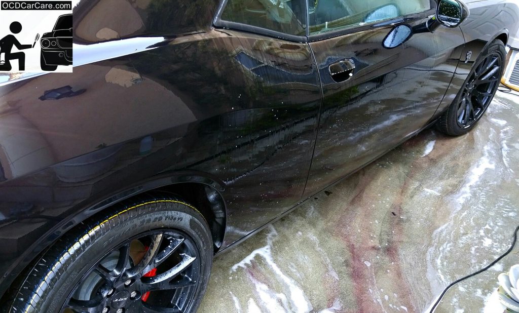 Challenger Hellcat CQuartz FInest Detailer in Los Angeles & Westwood - Glass Paint Coating - CarPro - Ferrous Iron removal
