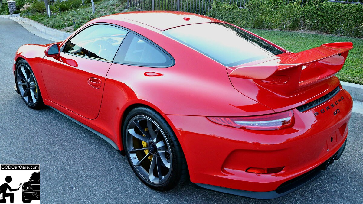 Porsche GT3 - CQuartz Finest Detailing in Los Angeles & Pasadena - Paint Gloss