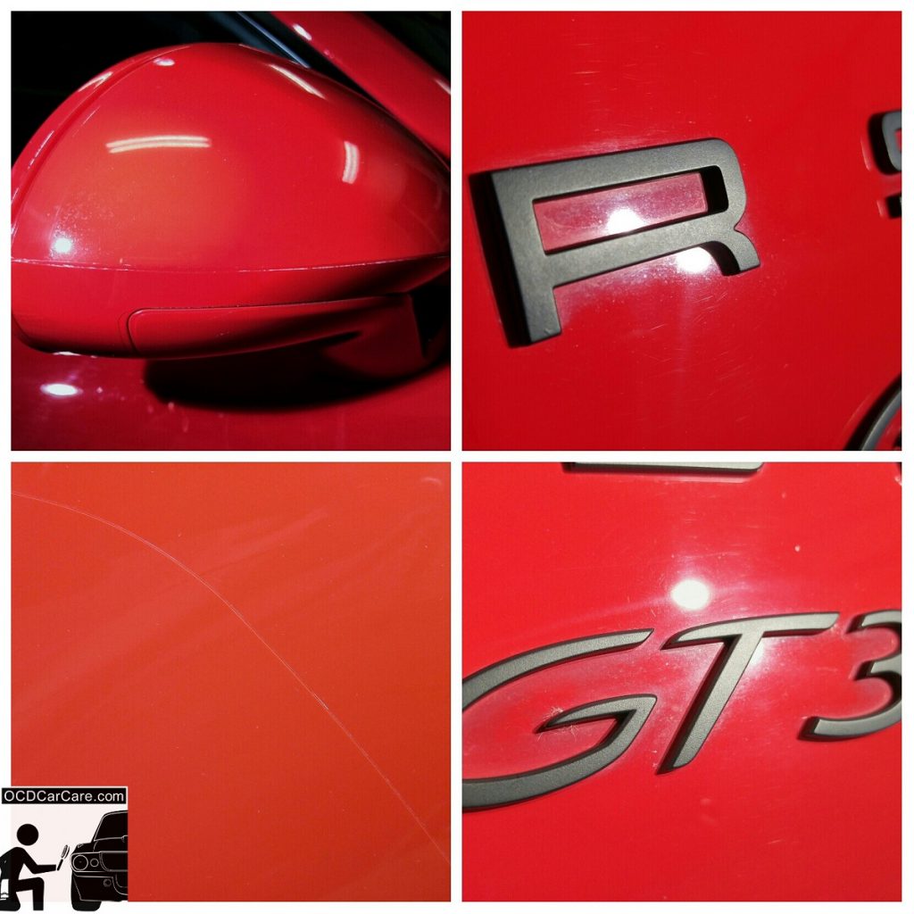 Porsche GT3 - CQuartz Finest Detailing in Los Angeles - Typical Neglected Areas - Detailing Training