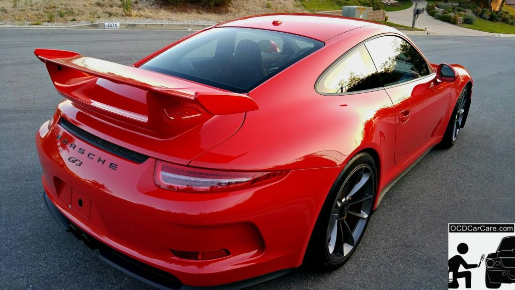 Porsche GT3 - CQuartz Finest Detailing in Los Angeles - Pristine Beauty