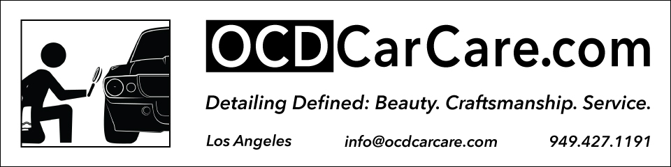 OCDCarCare Los Angeles - Best Detailer & Paint Correction Banner960x240px_