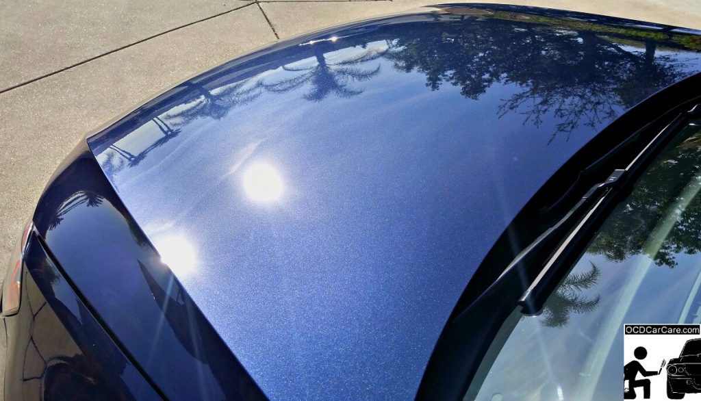 Sun shows off OCDCarCare Los Angeles Paint Correction on this beautiful 2016 VW GTI.