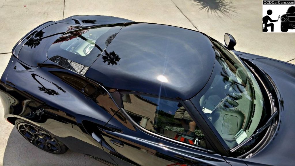 Gloss is the hallmark of a refined surface due to paint polishing by OCDCarCare Los Angeles.