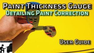 Learn how to use an automotive paint thickness gauge (PTG) or paint meter to read vehicle paint by OCDCarCare Los Angeles Auto Detailing Training Classes USA.