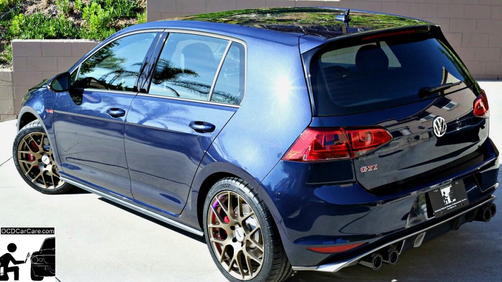 OCDCarCare.com - VW Golf GTI - CQuartz Finest Treatment - Los Angeles Detailing Training